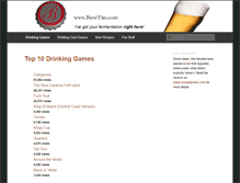 Tablet Screenshot of brewthis.com